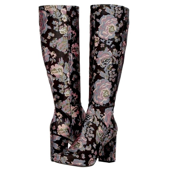 Kenneth Cole Reaction Floral Boots 